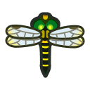 Banded dragonfly